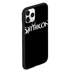 Чехол iPhone 11 Pro матовый Satyricon, цвет: 3D-черный — фото 2