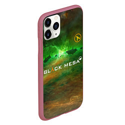 Чехол iPhone 11 Pro матовый BLACK MESA HALF-LIFE Z, цвет: 3D-малиновый — фото 2