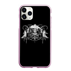 Чехол iPhone 11 Pro матовый Horna, цвет: 3D-розовый