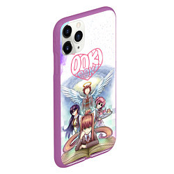 Чехол iPhone 11 Pro матовый Doki Doki Доки Доки Z, цвет: 3D-фиолетовый — фото 2