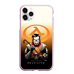 Чехол iPhone 11 Pro матовый FREEMAN HALF-LIFE Z, цвет: 3D-розовый