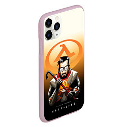 Чехол iPhone 11 Pro матовый FREEMAN HALF-LIFE Z, цвет: 3D-розовый — фото 2