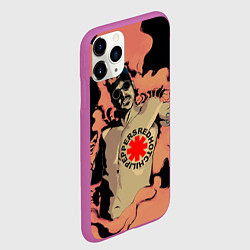 Чехол iPhone 11 Pro матовый RED HOT CHILI PEPPERS РЕД ХОТ ЧИЛИ ПЕППЕРС Z, цвет: 3D-фиолетовый — фото 2
