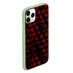 Чехол iPhone 11 Pro матовый FAR CRY 5 СЕКТАНТЫ ГРЕШНИК, цвет: 3D-салатовый — фото 2
