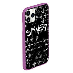 Чехол iPhone 11 Pro матовый FAR CRY 5 ГРЕШНИК SINNER, цвет: 3D-фиолетовый — фото 2