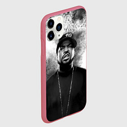 Чехол iPhone 11 Pro матовый Ice Cube Айс Куб Z, цвет: 3D-малиновый — фото 2