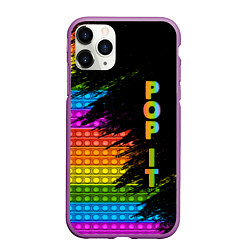 Чехол iPhone 11 Pro матовый ИГРУШКА POP it ПОП-ИТ