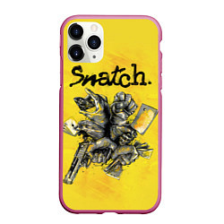 Чехол iPhone 11 Pro матовый Snatch: Art, цвет: 3D-малиновый