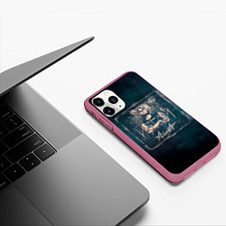 Чехол iPhone 11 Pro матовый Алиса - ИЗГОЙ, цвет: 3D-малиновый — фото 2