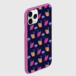 Чехол iPhone 11 Pro матовый Балерины в танце, цвет: 3D-фиолетовый — фото 2