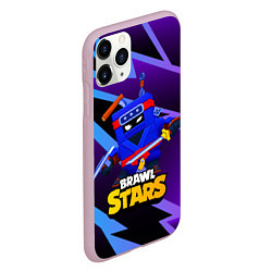 Чехол iPhone 11 Pro матовый Ash Brawl Stars Эш, цвет: 3D-розовый — фото 2