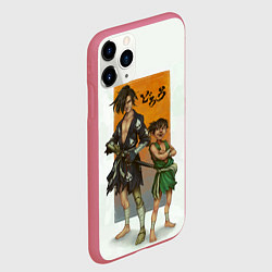 Чехол iPhone 11 Pro матовый Хяккимару и Такебо Дороро Z, цвет: 3D-малиновый — фото 2