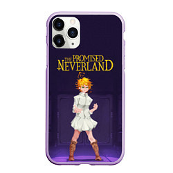 Чехол iPhone 11 Pro матовый Эмма Обещанный Неверленд Z, цвет: 3D-сиреневый