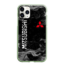 Чехол iPhone 11 Pro матовый MITSUBISHI ОГОНЬ