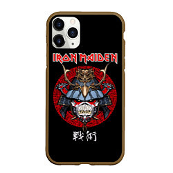 Чехол iPhone 11 Pro матовый Iron Maiden, Senjutsu, цвет: 3D-коричневый