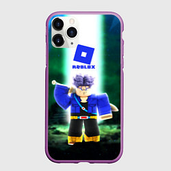 Чехол iPhone 11 Pro матовый DRAGONBALL ROBLOX РОБЛОКС Z
