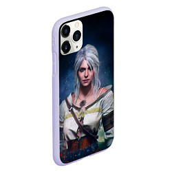 Чехол iPhone 11 Pro матовый Ciri, цвет: 3D-светло-сиреневый — фото 2