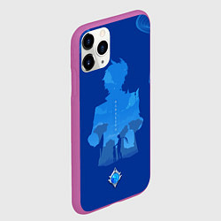 Чехол iPhone 11 Pro матовый ТАРТАЛЬЯ ЧАЙЛЬД, цвет: 3D-фиолетовый — фото 2