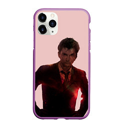 Чехол iPhone 11 Pro матовый David Tennant