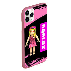 Чехол iPhone 11 Pro матовый BARBIE ROBLOX РОБЛОКС Z, цвет: 3D-малиновый — фото 2