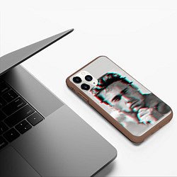 Чехол iPhone 11 Pro матовый Billie Herrington Gachimuchi, цвет: 3D-коричневый — фото 2