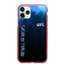 Чехол iPhone 11 Pro матовый Ori Logo Ori and the Will of the Wisps Z, цвет: 3D-красный