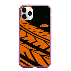 Чехол iPhone 11 Pro матовый ORANGE KTM КТМ Z