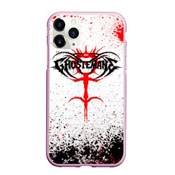 Чехол iPhone 11 Pro матовый GHOSTEMANE, цвет: 3D-розовый