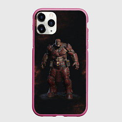 Чехол iPhone 11 Pro матовый NPC ШЕСТЕРЕНКИ ЛОГО спина Z