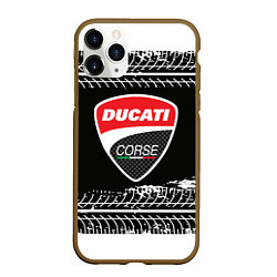 Чехол iPhone 11 Pro матовый Ducati Дукати Z