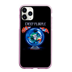 Чехол iPhone 11 Pro матовый Slaves and Masters - Deep Purple, цвет: 3D-розовый