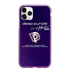 Чехол iPhone 11 Pro матовый Deep Purple - Live at Montreux 1996, цвет: 3D-фиолетовый