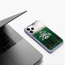 Чехол iPhone 11 Pro матовый ВАНАХЕЙМ РУНЫ RUNES Z, цвет: 3D-светло-сиреневый — фото 2