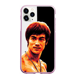 Чехол iPhone 11 Pro матовый Jeet Kune Do, цвет: 3D-розовый