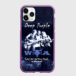 Чехол iPhone 11 Pro матовый From The Setting Sun In Wacken - Deep Purple, цвет: 3D-фиолетовый