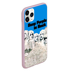 Чехол iPhone 11 Pro матовый Deep Purple in Rock, цвет: 3D-розовый — фото 2