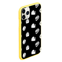 Чехол iPhone 11 Pro матовый Trollolo, цвет: 3D-желтый — фото 2