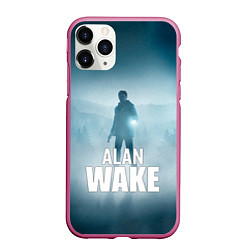 Чехол iPhone 11 Pro матовый Alan Wake Video Game Art