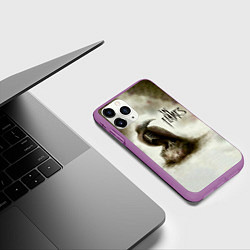 Чехол iPhone 11 Pro матовый Sounds of a Playground Fading, цвет: 3D-фиолетовый — фото 2