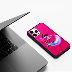 Чехол iPhone 11 Pro матовый Shaman King here, цвет: 3D-черный — фото 2