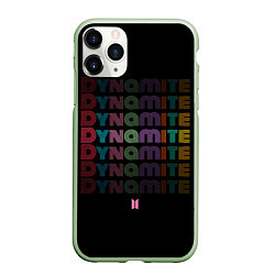 Чехол iPhone 11 Pro матовый DYNAMITE BTS