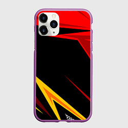 Чехол iPhone 11 Pro матовый Уникальные линии