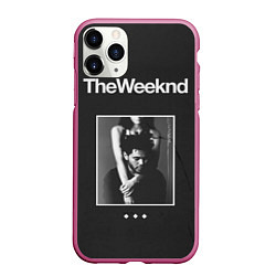 Чехол iPhone 11 Pro матовый Эйбл с подругой The Weekend