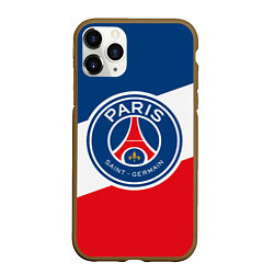 Чехол iPhone 11 Pro матовый Paris Saint-Germain FC