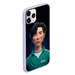 Чехол iPhone 11 Pro матовый Сон Ги Хун, цвет: 3D-светло-сиреневый — фото 2