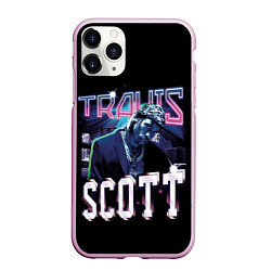 Чехол iPhone 11 Pro матовый Travis Scott RAP