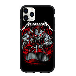 Чехол iPhone 11 Pro матовый Metallica - Hardwired To Self-Destruct