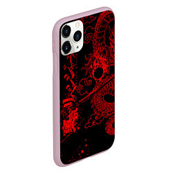 Чехол iPhone 11 Pro матовый ТОКИЙСКИЕ МСТИТЕЛИ КРАСНЫЙ ДРАКОН, цвет: 3D-розовый — фото 2