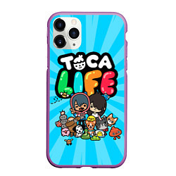 Чехол iPhone 11 Pro матовый Toca Life