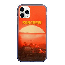 Чехол iPhone 11 Pro матовый Far Cry 6 - Libertad, цвет: 3D-серый